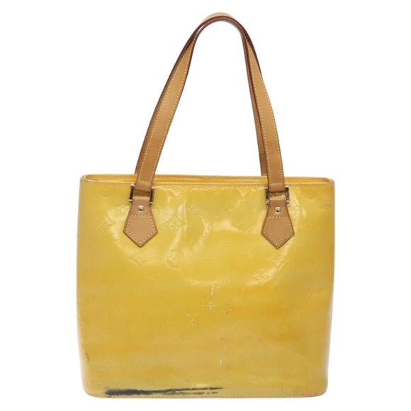 LOUIS VUITTON Monogram Vernis Houston Hand Bag Gris M91053 - Picture 13 of 16